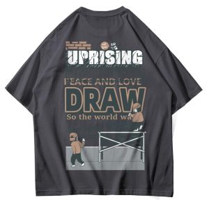 Oem 100% cotton tshirt oversize screen print t shirt men blank t shirts heavy cotton custom tshirt for men